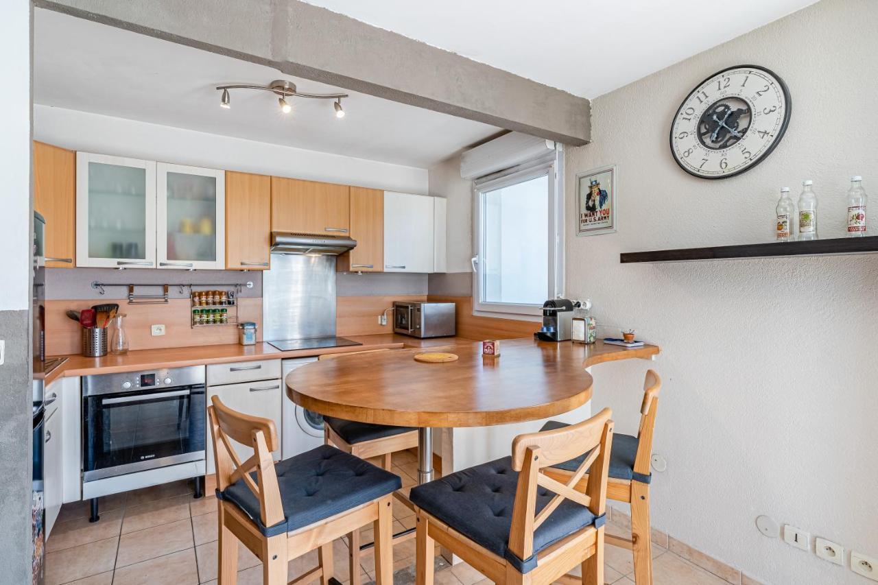 La Joliette; Duplex 2 chambres, PARKING INCLUS+ Terrasse+ ascenseur Marsiglia Esterno foto