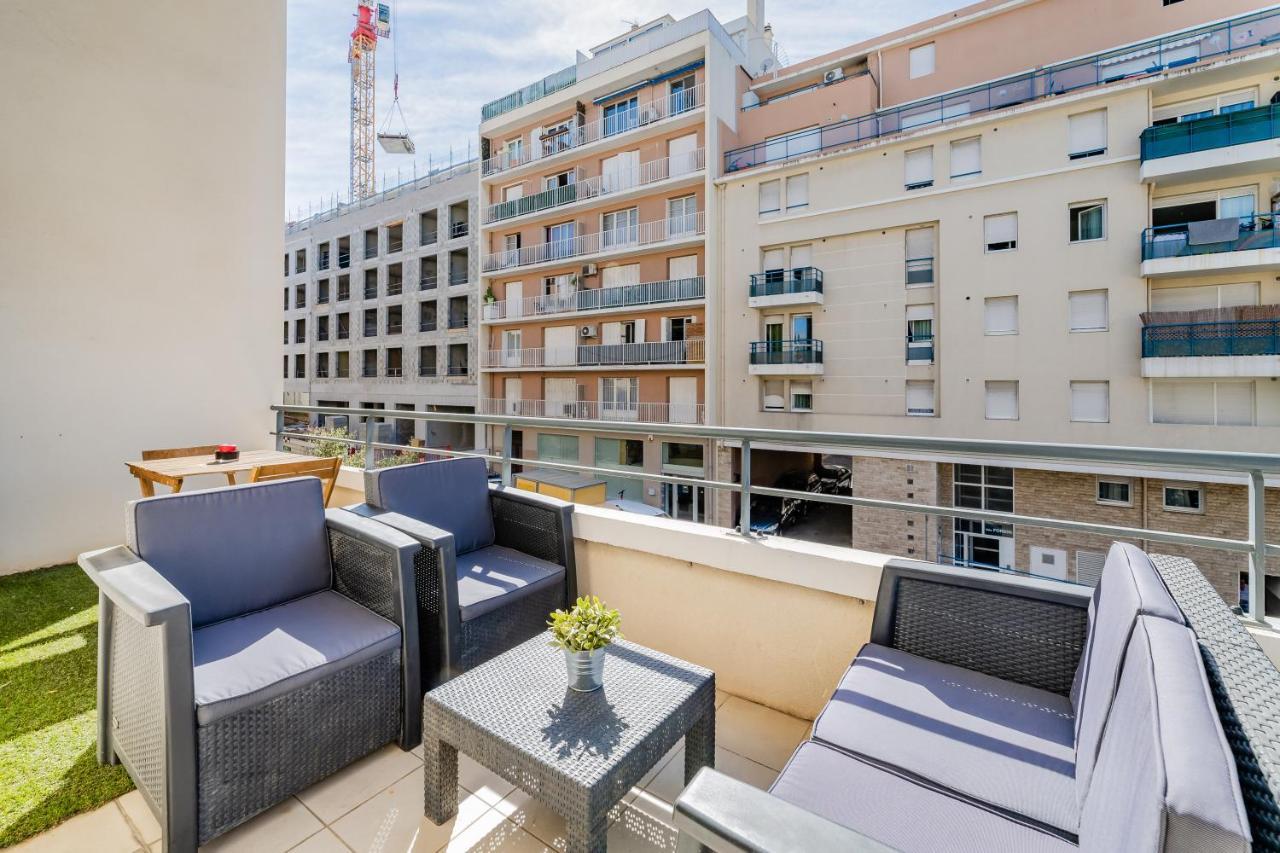 La Joliette; Duplex 2 chambres, PARKING INCLUS+ Terrasse+ ascenseur Marsiglia Esterno foto